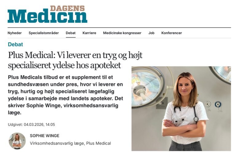 Debatindlæg i Dagens Medicin